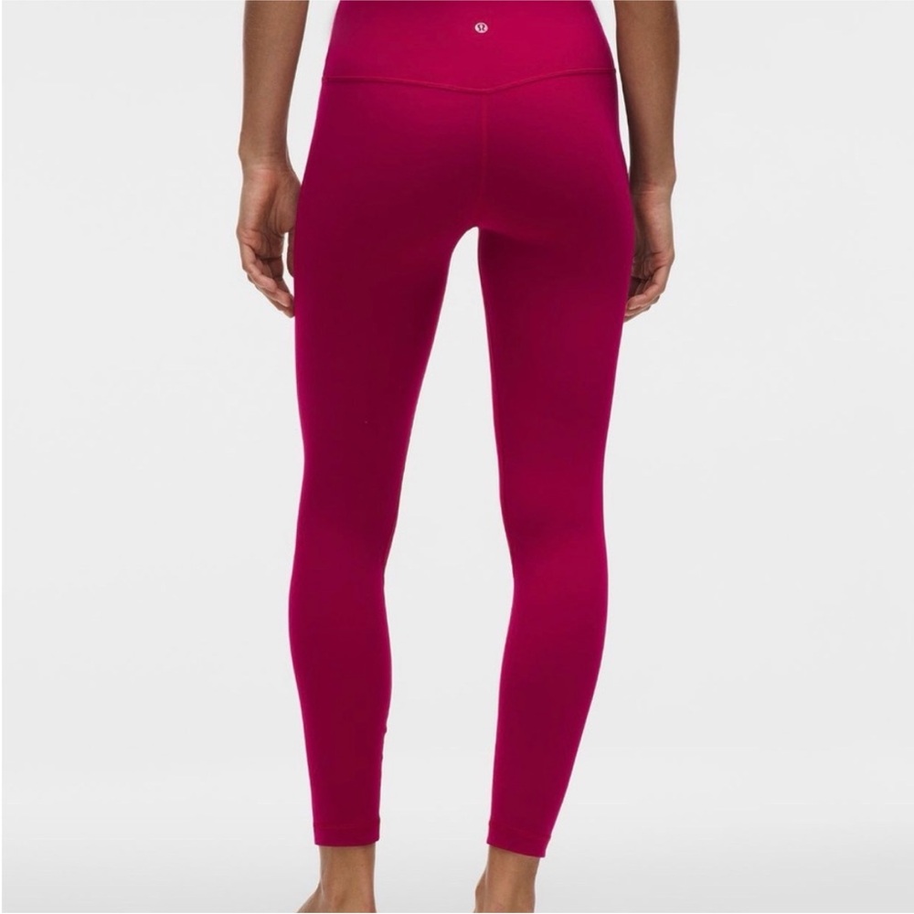 Lululemon Align High-Rise Pant 25” Pink Size 6 Nulu Buttery Soft